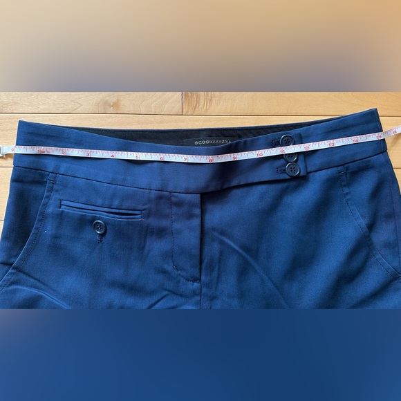 BCBGMaxAzria blue tailored trousers · size 4 - Picture 8 of 10
